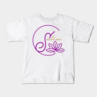 Noemi Creative Souls Purple Kids T-Shirt